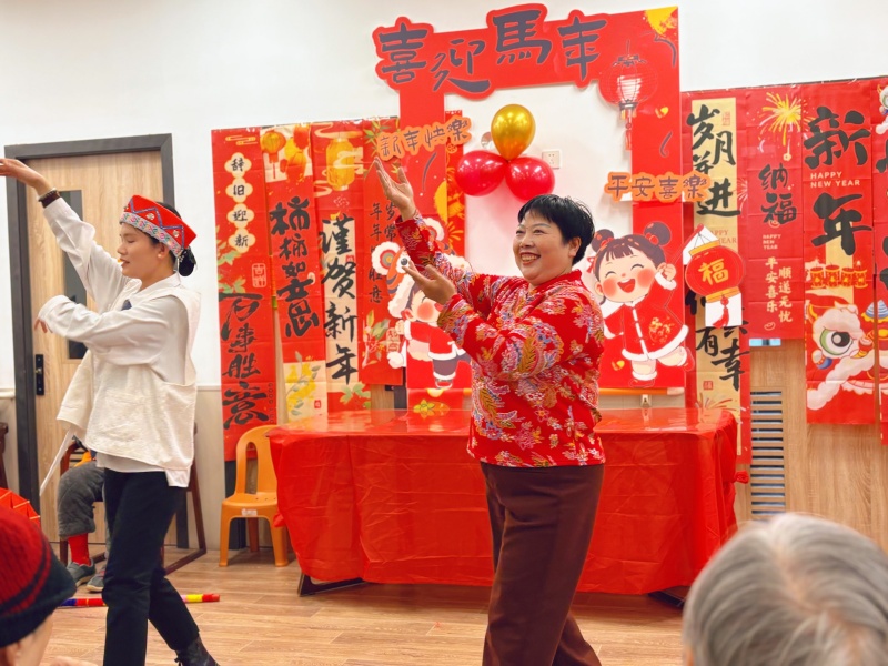 守护共团圆，阿默长者暖心年会